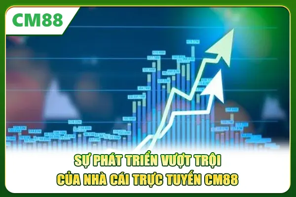 Sự phát triển vượt trội của nhà cái trực tuyến CM88